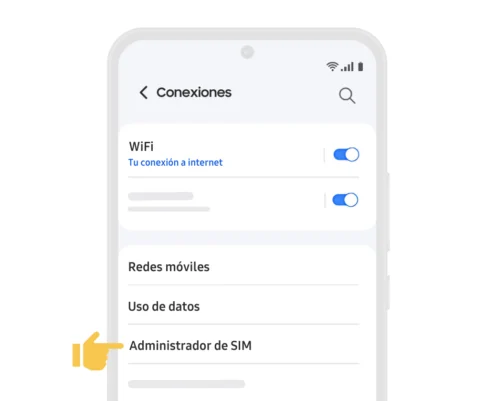 02. Administrador de SIM - Guía de Instalación QR Samsung