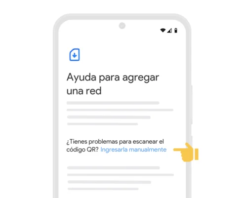 05. Ingresar manualmente - Guía de Instalación manual Google Pixel