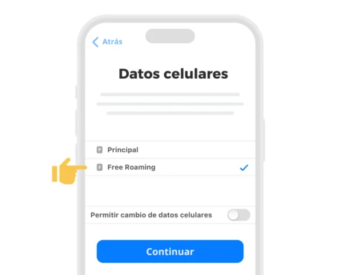 05. Datos celulares - Guía de Instalación QR iPhone