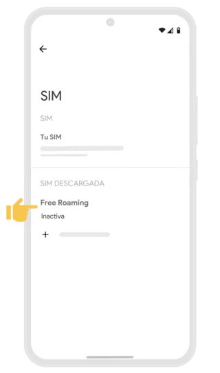 02. Seleccionar eSIM - Guía de activación Google Pixel