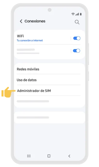 01. Administrador de SIM - Guía de activación Samsung